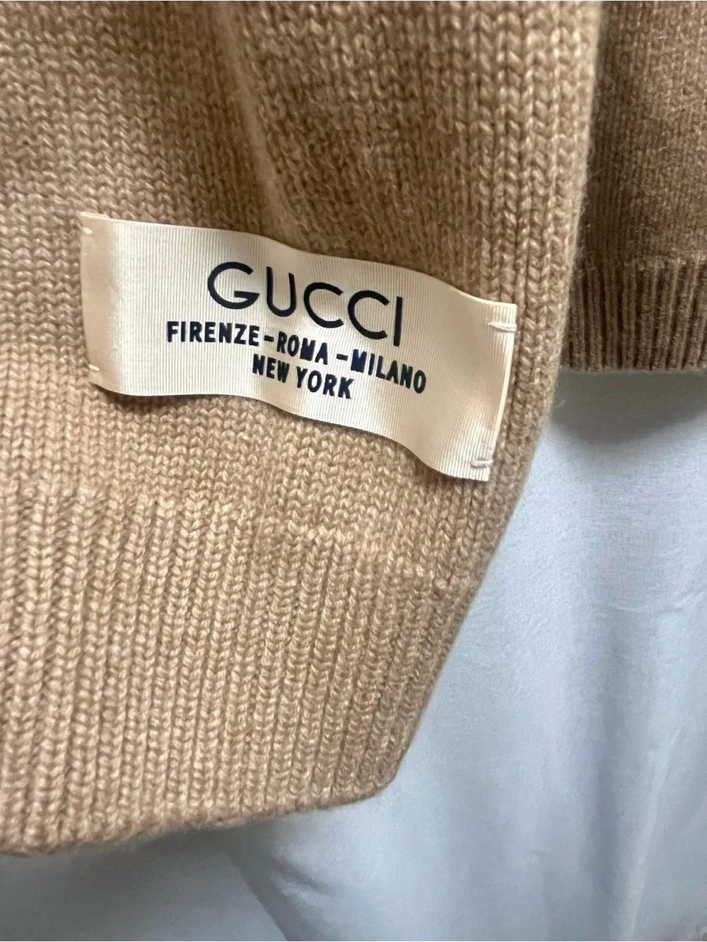 Gucci oversized cashmere